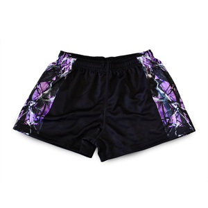Short de football respirant à impression numérique de nouveau style avec logo personnalisé pour hommes adultes-vêtements de football de rugby taille élastique 100% polyester - Product Image 1