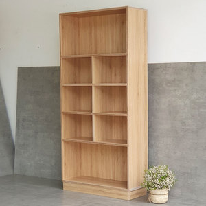 ชั้นวางหนังสือแบบตั้งพื้น 5 ชั้น รุ่นโมเดิร์น ขนาด 80x30x160 ซม. ทำจากไม้อัด รุ่น KS68169-สำหรับห้องนั่งเล่น ห้องนอน หรือจัดระเบียบสำนักงาน - Product Image 2