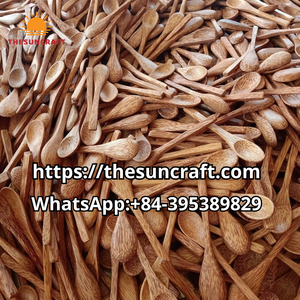 ชุดชามมะพร้าวธรรมชาติแบบคลาสสิกพร้อมช้อนไม้ - ชามสลัดสมูทตี้ทำมือขายส่ง เป็นมิตรกับสิ่งแวดล้อม รับทำโลโก้ตามสั่ง - Product Image 4