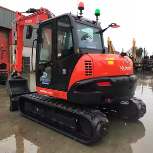 Excavadora Kubota con Cargador Frontal, Tractor Excavador de Alta Capacidad, Modelos de Motor de Alta Carga Dx60-9 DH60 - Product Image 5