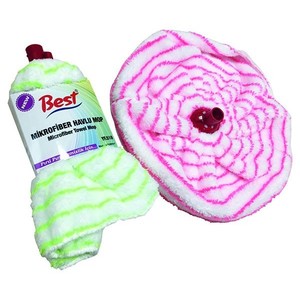 High Absorbency Microfiber Wet <b>Mop</b> Durable Household Smart Floor Cleaning with High Quality <b>Mop</b> Cloth - Product Image 3