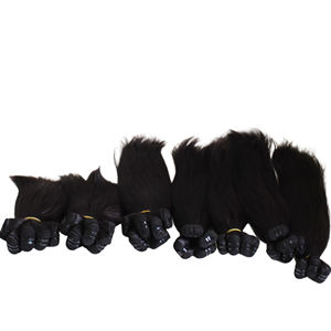 Ventes en gros de mèches de cheveux vierges vietnamiennes super double drawn, extensions de cheveux humains, trame droite, cuticule naturelle, vague naturelle - Product Image 6