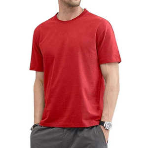T-shirts pour hommes de haute qualité, col rond surdimensionné, t-shirt de qualité supérieure, doux et ample, en vente - Product Image 6