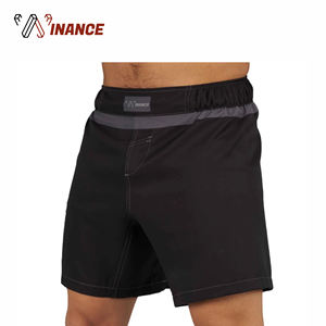 Short de boxe MMA pour hommes pour adultes Logo personnalisé en polyester et élasthanne conçu pour le combat et l'entraînement Service OEM disponible - Product Image 6