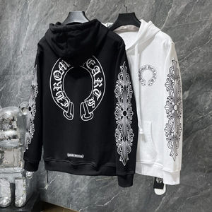 Streetwear ropa borde cortado pulóver sudaderas con capucha logotipo personalizado francés Terry hombres sudaderas con capucha bordadas hombres sudadera amarilla desgastada - Product Image 3