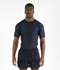 Rashguard MMA personnalisé respirant 100 % polyester entièrement sublimé pour BJJ et arts martiaux – Idéal pour l'entraînement et la compétition - Product Image 4