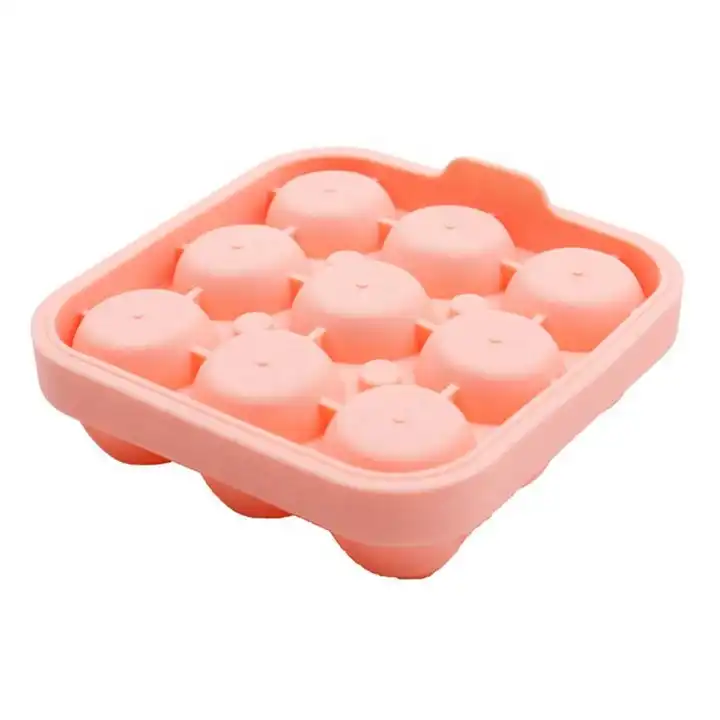 Arriart Rose Shaped Sphere Ice Mold Large Novelty Ice Ball Maker