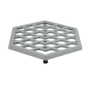 Shiny Red Colored Aluminum <b>Trivets</b> Hot Dishes Pot Holders Thick Hot Pads for Kitchen Heat Resistant Kitchenware Use <b>Trivets</b> - Product Image 2