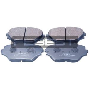 Set di pastiglie freno anteriori FEBEST (0101-ACA20F) - Product Image 1