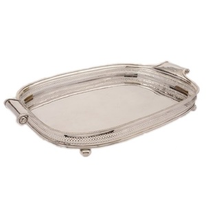 Bandeja de Metal Multifuncional para Decoración del Hogar, Hotel, Mesa de Comedor, Servicio de Mesa para Restaurante y Hotel - Product Image 5