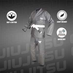 ชุด BJJ GI ชุดกิโมโนผ้าน้ำหนักเบาชุด OEM สำหรับการฝึกโลโก้ที่กำหนดเอง - Product Image 2