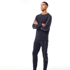 Sweat-shirt unisexe à col rond en coton 100% uni, teinture unie, hiver, avec logo personnalisé pour hommes - Product Image 6