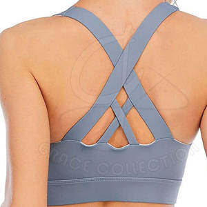 Top produits tendances soutien-gorge de course de sport pour femmes pour vêtements d'entraînement de couleur personnalisée soutien-gorge de sport sans couture dames soutien-gorge - Product Image 5