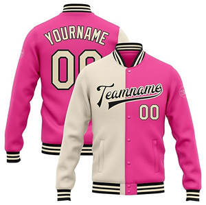 Blouson universitaire royal personnalisé unisexe en laine manches en cuir style collège bombardier d'hiver personnalisé nom de l'équipe hommes femmes - Product Image 1