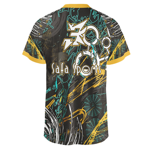 SAFA SPORTS Designs personnalisés T-shirt technique léger de paintball imprimé - Product Image 2