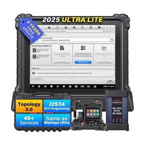 Tester Batterie Ultra Lite con 2 Anni di Aggiornamenti Gratuiti, Nuovo Aggiornamento 2025 MS919/Elite II Pro/MS909 Strumento Diagnostico Auto 12V con Display LCD - Product Image 1