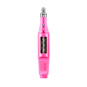 Taladro de Uñas Eléctrico Portátil Tipo Bolígrafo 0-35000rpm Myrva MYR-29291001 Herramienta de Plástico para Uñas Con Vástago de 1.6mm Enchufe CN 100-240V En Caja - Product Image 3