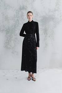 Ventas calientes Ropa de verano JENA MINI FALDA Rayón Spandex Tela tejida Minifalda negra Cintura baja Etiquetas personalizadas WHITE ANT Vietnam - Product Image 3