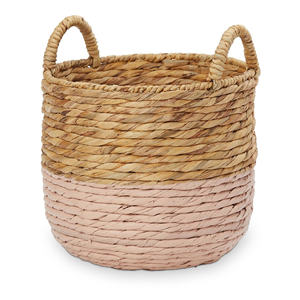 Panier en jacinthe d'eau pour le rangement et l'organisation des vêtements, panier de haute qualité - Product Image 2