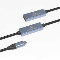 Câble d'extension USB C actif personnalisé 5M USB 3.1 Gen2 5 Gbps mâle vers femelle avec répéteur
