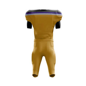 Ensemble de maillots de football américain personnalisés unisexe de haute qualité, uniforme d'équipe en maille à sublimation taille XL avec motif numérique imprimé - Product Image 6