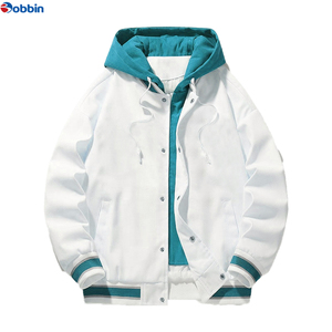 Chaqueta Universitaria de Béisbol Personalizada de Alta Calidad para Hombre, Nueva Chaqueta de Invierno con Capucha para Estudiantes, Estilo Versátil, Tejido de Lona - Product Image 5
