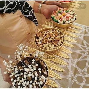 Último patrón, llegada, calidad Superior, hecho de Metal, chapado en oro de alta calidad, aspecto atractivo, cuenco para servir chocolates para bodas - Product Image 3