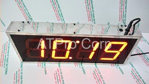 ATC-HHMM-L-I Modern Plastic <b>Digital</b> LED <b>Wall</b> <b>Clock</b> Battery Powered 2-Year Warranty From ATPRO Vietnam - Product Image 4