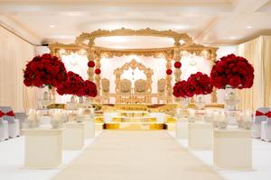 Mandap de Madera Divino de Primera Calidad para Bodas Gujarati, Mandap Clásico Indio para Bodas Reales, Mandap de Madera con Acabado Antiguo, EE. UU. - Product Image 6