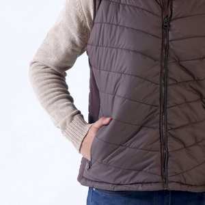 Custom Design Wholesale <b>Men's</b> Casual Windproof <b>Winter</b> Puffer <b>Vest</b> High Quality Waterproof Breathable Lightweight Warm Sleeveless - Product Image 6
