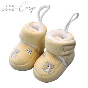 Botines de muselina de algodón orgánico para bebés, pantuflas para recién nacidos para bebés y niñas, diseño occidental elegante para la temporada de otoño - Product Image 4