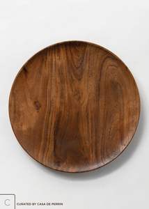 Sous-verres à thé en bois naturel d'acacia Design moderne unique en forme de cercle Impressions décoratives étonnantes Tapis de marque classiques - Product Image 2