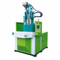 Máquina de Moldeo por Inyección Vertical de Alta Velocidad Huaguan Modelo HG-TW-120VR-2C, Control Inteligente, Fácil Operación, 1 Año de Garantía