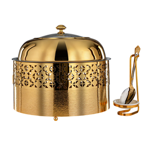 Chafing Dish Clásico de Acero Inoxidable de Alta Resistencia para Servicio de Buffet |   Ecológico y de Larga Duración - Product Image 1