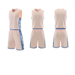 Uniforme de Baloncesto para Hombre, Último Modelo en Venta, Alta Calidad, Sostenible, Transpirable, 100% Poliéster, Secado Rápido, Personalizable, OEM - Product Image 1