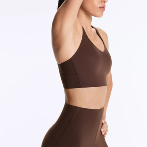 เสื้อชั้นในกีฬาไร้ตะเข็บสำหรับผู้หญิงปี 2026 แบบซัพพอร์ตสูง สวมใส่ง่าย สายปรับได้ คุณภาพดี ไซส์ XL บวก คุณสมบัติระบายอากาศได้ดี - Product Image 5