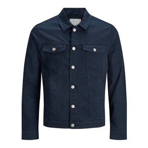 Veste en jean vente en gros manteau jean fantaisie en coton veste en jean abordable pour hommes prix d'usine - Product Image 1