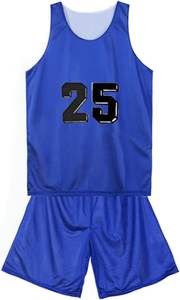 เสื้อบาสเก็ตบอลสั่งทำขายส่งสำหรับผู้ใหญ่ ผ้าโพลีเอสเตอร์ 100% แห้งเร็ว ชุดเสื้อเจอร์ซีย์ต้านเชื้อแบคทีเรีย - Product Image 2