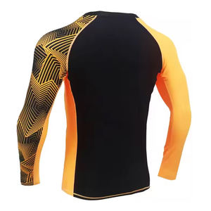 Nueva Llegada: Camiseta Deportiva para Hombre, Protección UV, Logotipo Personalizado, Mangas Largas, Material Spandex/Poliéster, Diseño Casual - Product Image 3