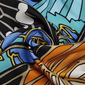 Hot Selling Pokers Printed Cheap Satin <b>Silk</b> <b>Scarf</b> for Bag Wrist Band Ribbon <b>Scarf</b> Handbag Wraps Bag <b>Scarf</b> Wholesale Rate OEM - Product Image 3