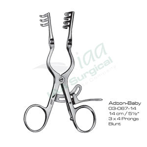Retractor Abdominal Manual Adson para Bebés, Instrumento Quirúrgico de Acero Inoxidable con Certificación CE - Product Image 5