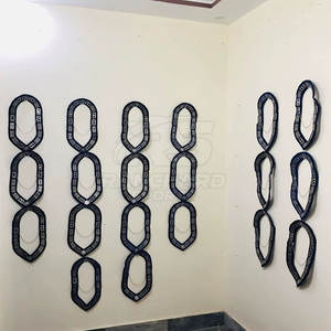 Tablier maçonnique de luxe brodé de fils d'or et d'argent, design artisanal, tablier de maître maçon - Product Image 6