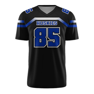 Bandera sublimación impresa fútbol americano Jersey 100% poliéster personalizado nombre del equipo Logo jóvenes hombres fútbol Jerseys - Product Image 5