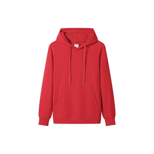 New Trend Men's Double-Layer Pullover Sudadera con capucha de algodón de diseño personalizado con detalle bordado para otoño - Product Image 5