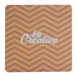 Sous-verre promotionnel personnalisable en bois HDF pour merchandising - Product Image 1