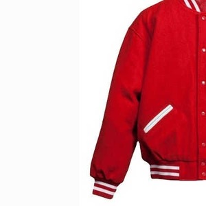 Vente chaude mode Baseball Style hommes Varsity Jacket-toile enduite 100% laine respirant personnalisable couleurs et Logo hiver - Product Image 4