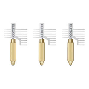 Kit de Hotend para Impresora 3D ELEGOO Multitamaño con Cuerpo de Latón y Punta de Acero Endurecido, Boquillas de 0.4/0.6/0.8mm - Product Image 2