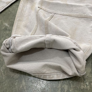 Custom Man Japanese Style Selvedge Denim <b>Jeans</b> Vintage Wash Loose Straight Leg Baggy Patchwork Denim <b>Jeans</b> Pant for Men - Product Image 4