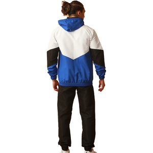 Vêtements de sport coupe-vent de haute qualité pour hommes, ensemble de coupe-vent de piste personnalisé OEM - Product Image 5