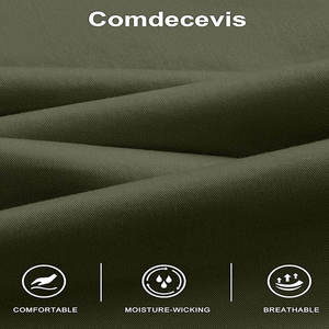 Pantalones de hombre lavados Fleece Cargo Pantalones de chándal Hombres Cargo Jogger Hemp Fleece Cargo Pantalones Hombres Pantalones de chándal Logotipo personalizado y diseño - Product Image 5